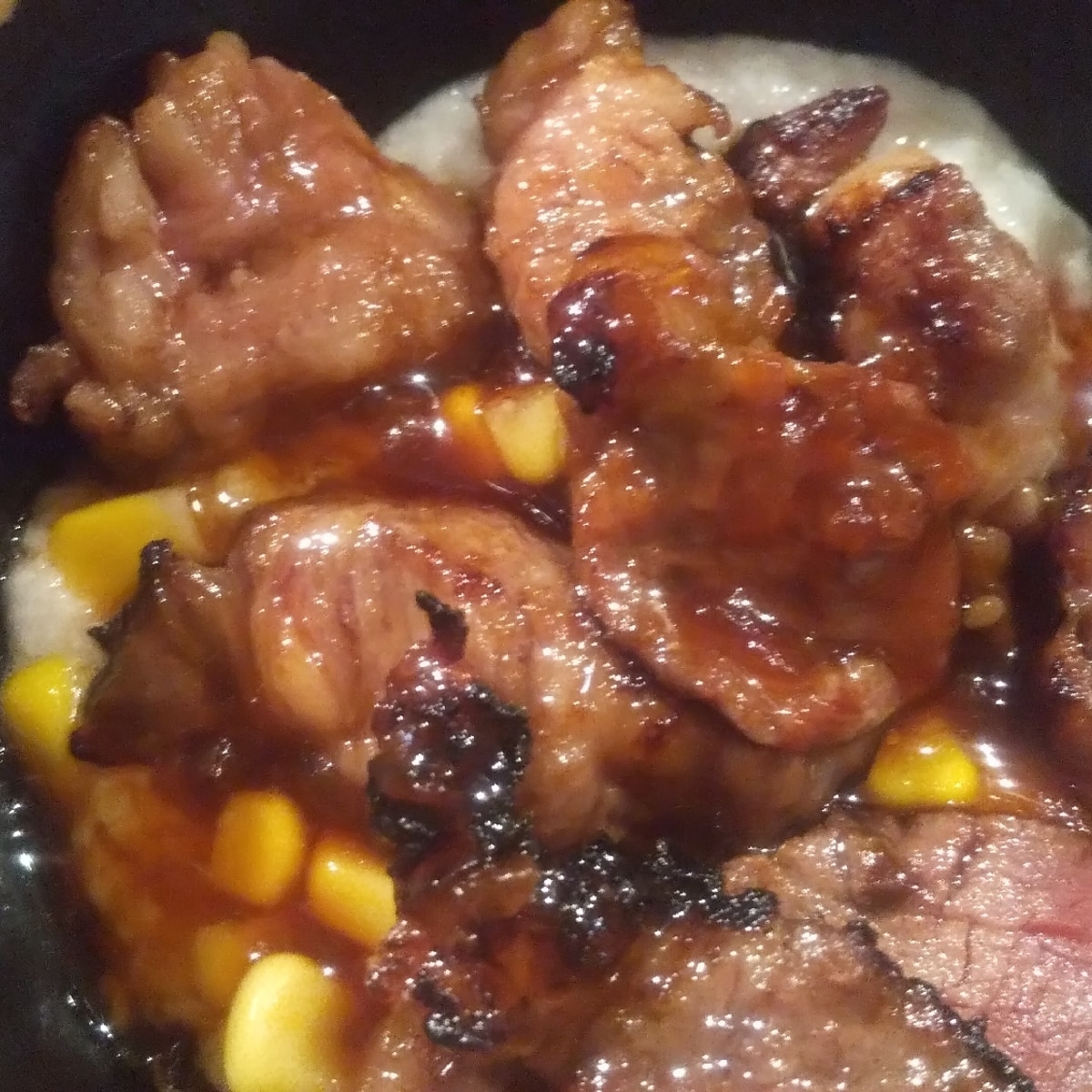 焼き肉のとろろ丼 レシピ 作り方 By にょろろん 楽天レシピ